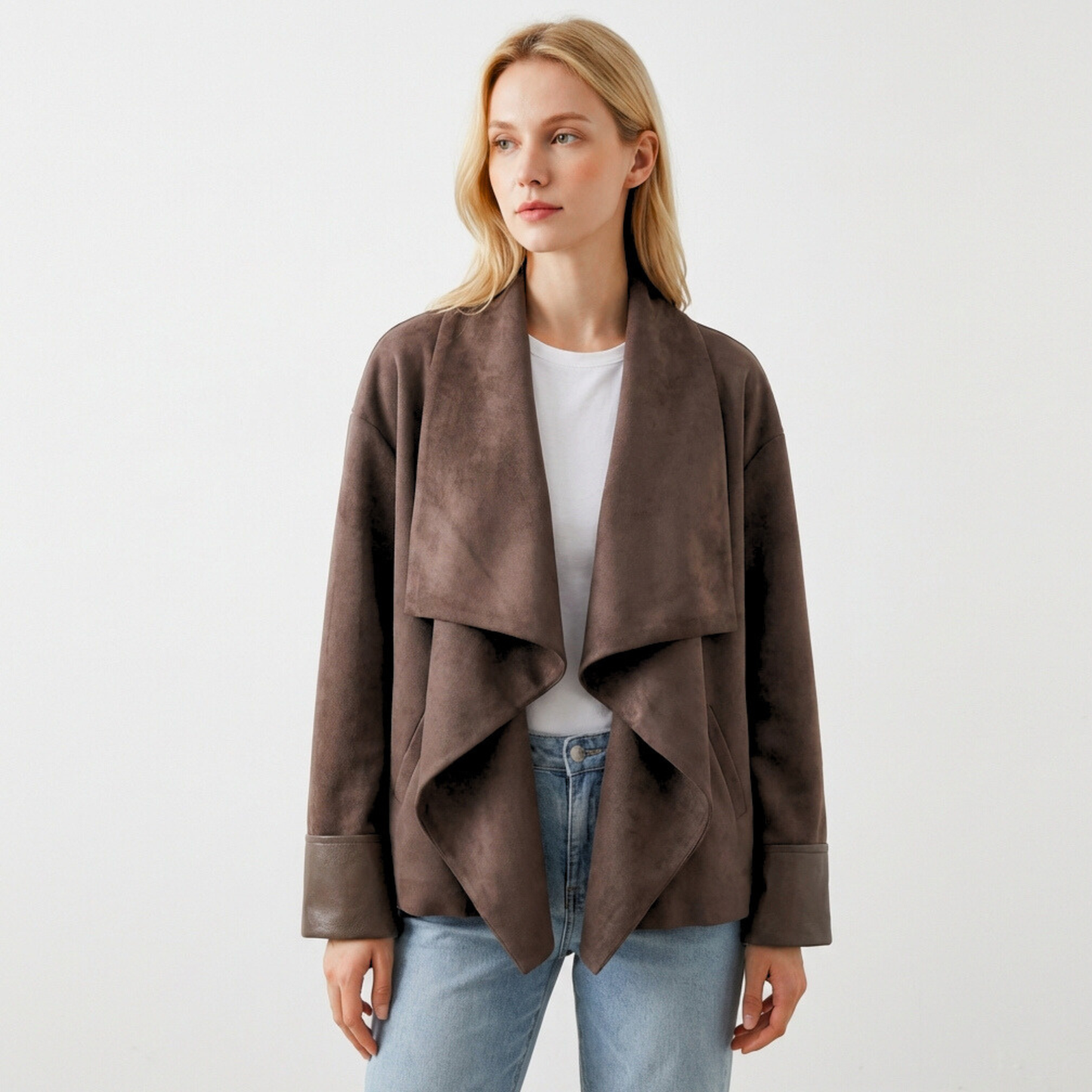 L’Vara Suede Jacket