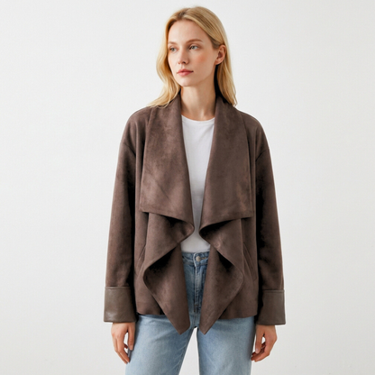 L’Vara Suede Jacket