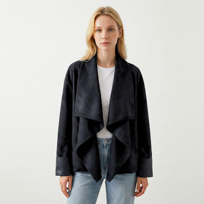 L’Vara Suede Jacket