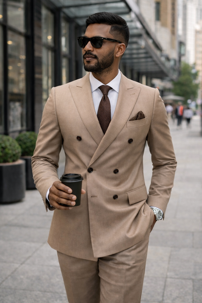Double-Breasted morden Tailored Suit sets