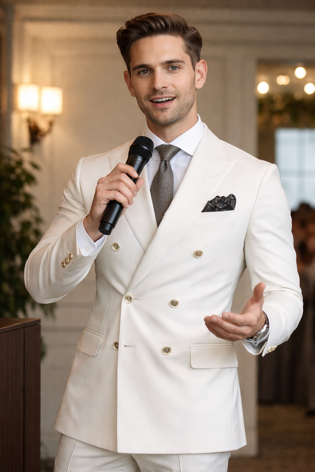 Double-Breasted morden Tailored Suit sets