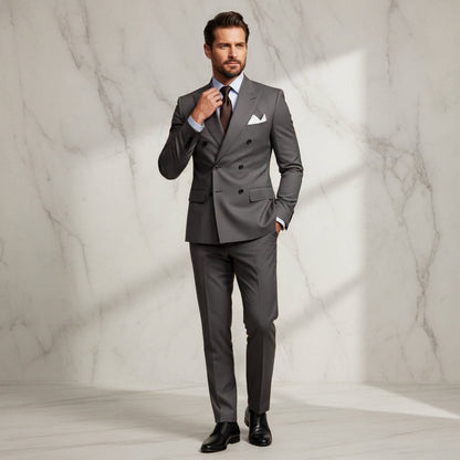 Double-Breasted morden Tailored Suit sets