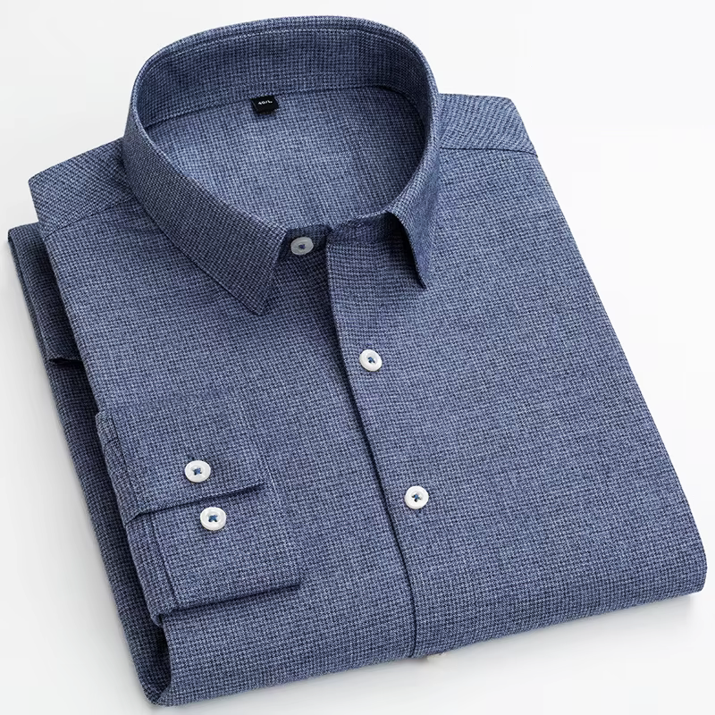 Monarch Houndstooth Cotton Shirt