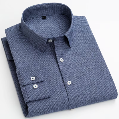 Monarch Houndstooth Cotton Shirt