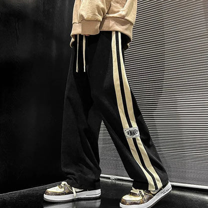 Wide-Leg Corduroy Pants