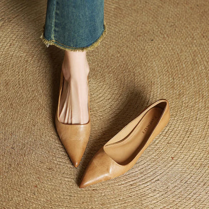 Anok Genuine Leather Heels