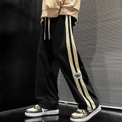 Wide-Leg Corduroy Pants