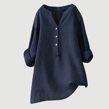 Samantha - casual linen blouse