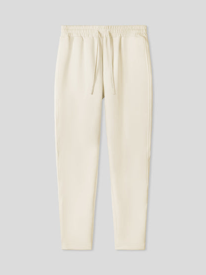 Cozyspacer Suedepatch Sweatshirt And Zip Ankle Jogger Set